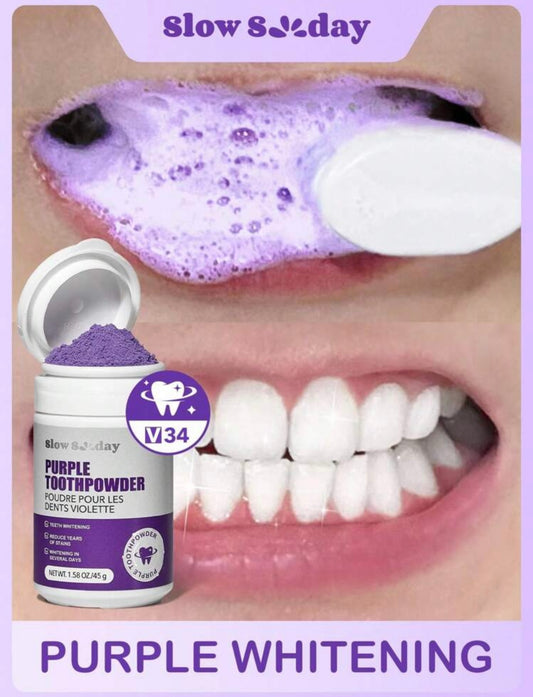 Poudre de blanchissement dentaire