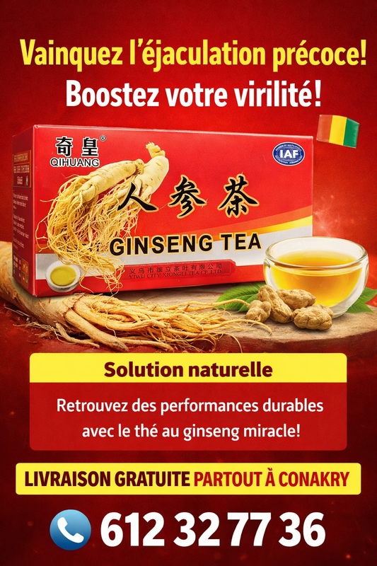 Éjaculation Précoce ? Ginseng Tea est la Solution