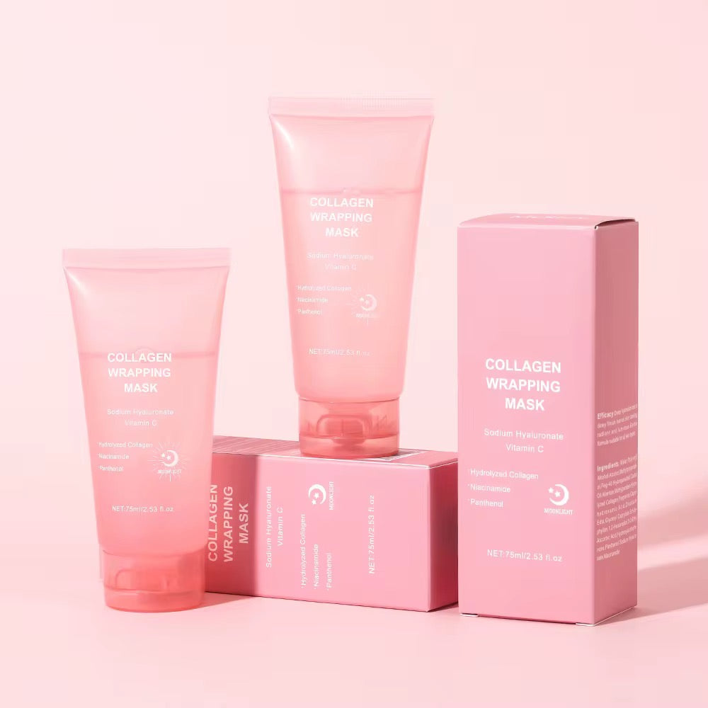 Collagen Night Wrapping Mask – Réveillez-vous avec une peau lisse, ferme et éclatante !