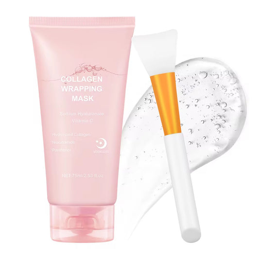 Collagen Night Wrapping Mask – Réveillez-vous avec une peau lisse, ferme et éclatante !