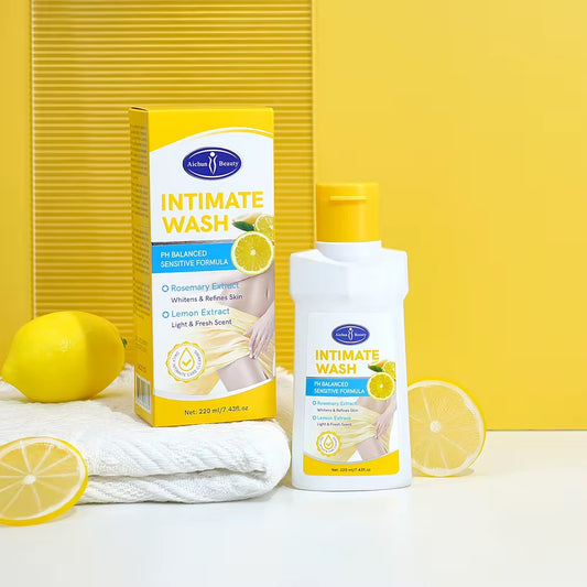 Nettoyant Intime au Citron & Romarin – Éclat, Pureté et Protection Naturelle