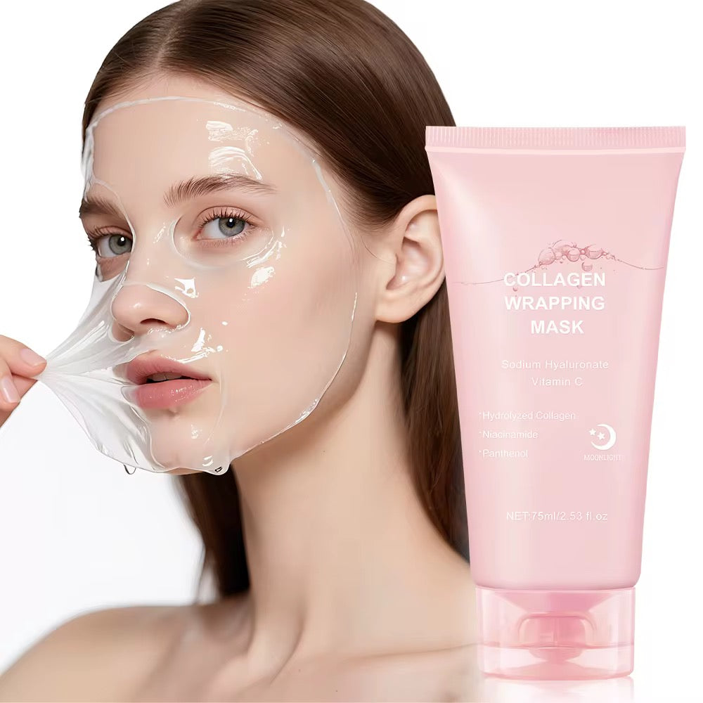 Collagen Night Wrapping Mask – Réveillez-vous avec une peau lisse, ferme et éclatante !