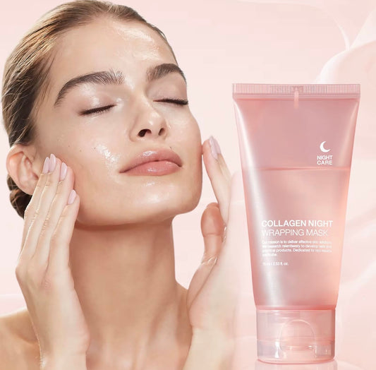 Collagen Night Wrapping Mask – Réveillez-vous avec une peau lisse, ferme et éclatante !