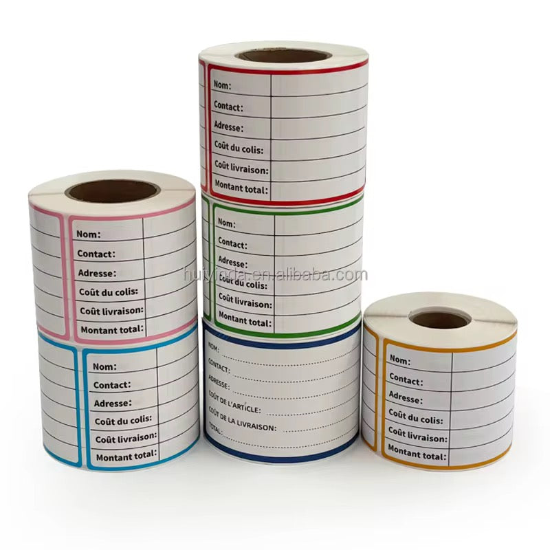 Étiquettes de Livraison Autocollantes Pro – Organisation Rapide & Livraison Sans Erreur