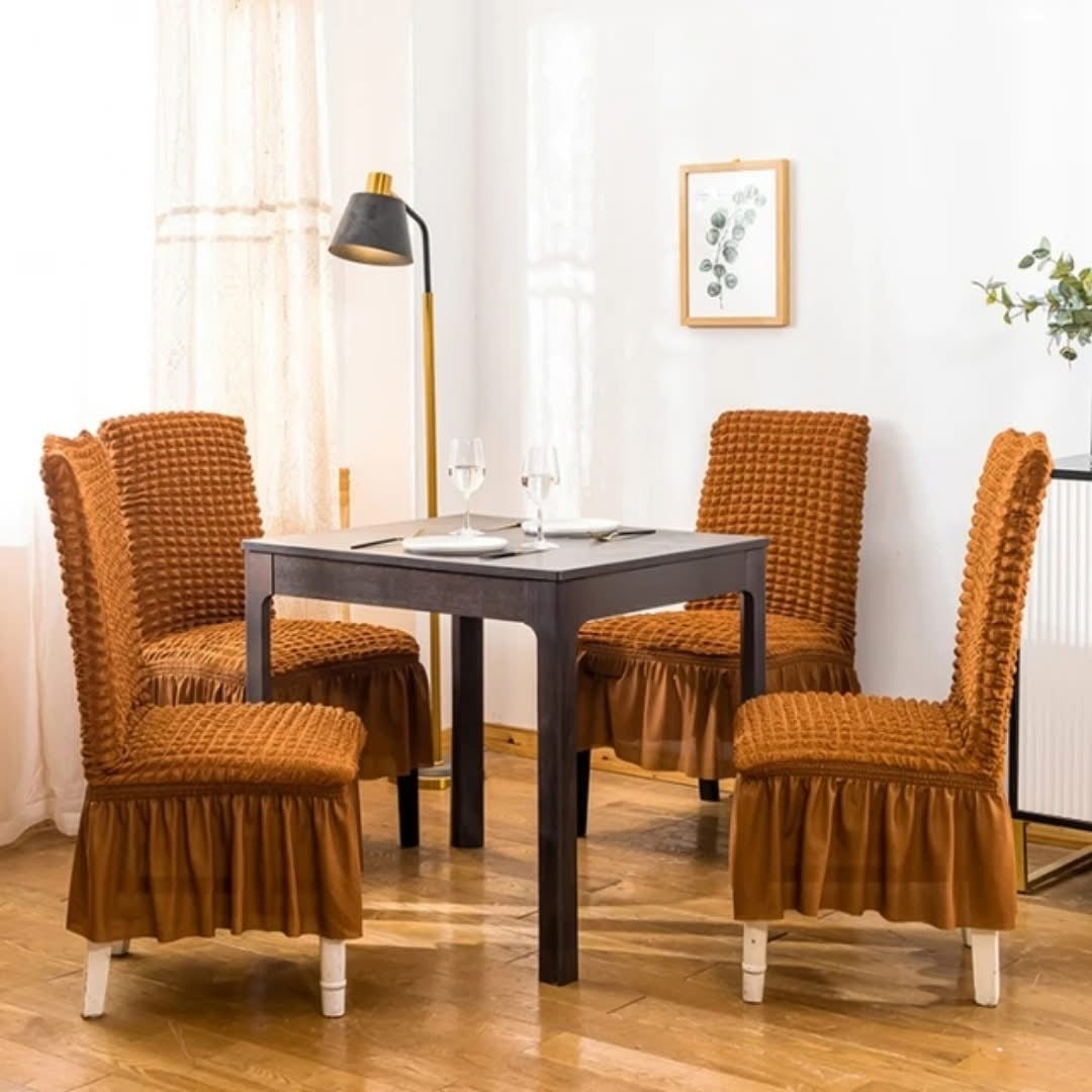 Housses de Chaises Universelles – Confort, Design et Longue Durée [ 6 pieces ]