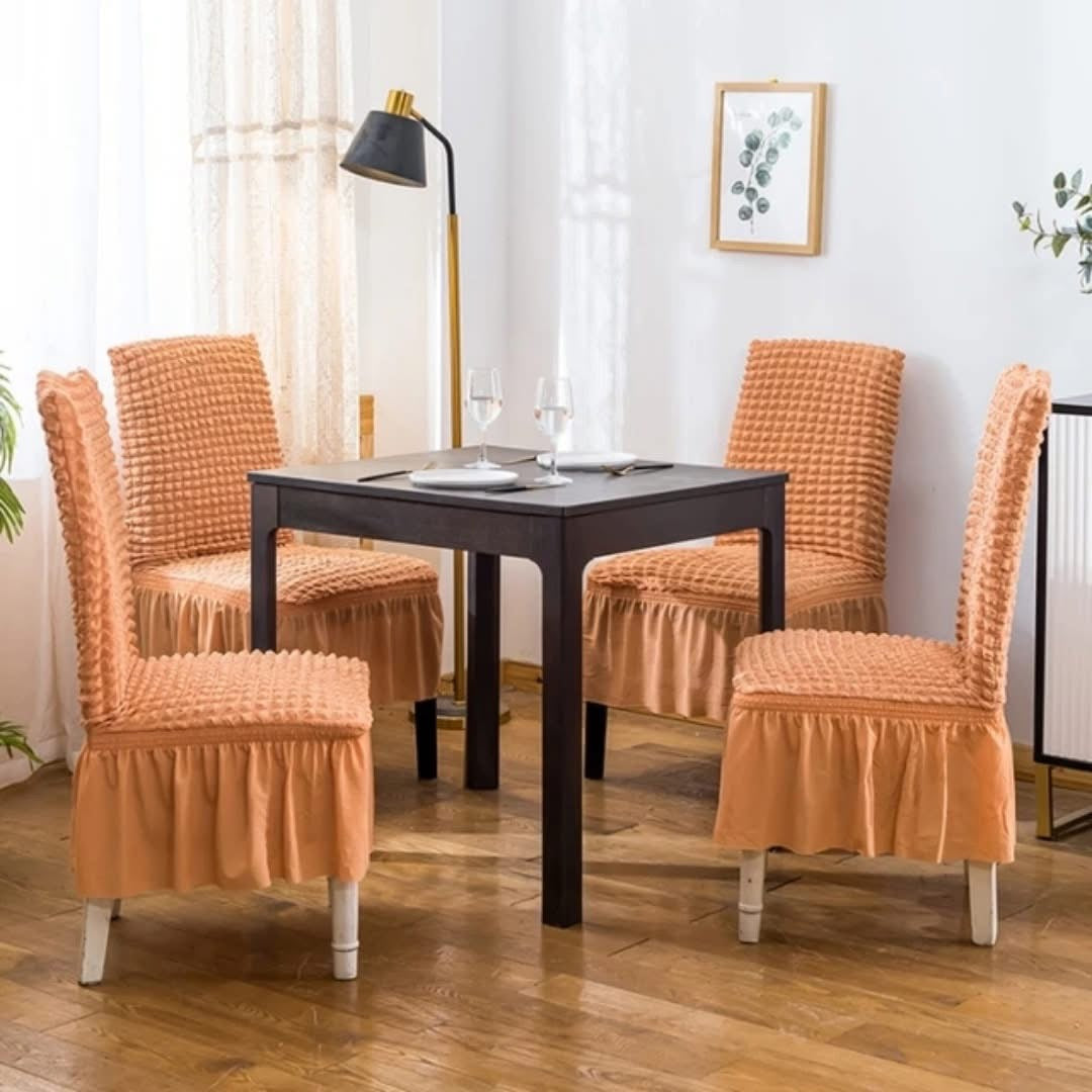 Housses de Chaises Universelles – Confort, Design et Longue Durée [ 6 pieces ]